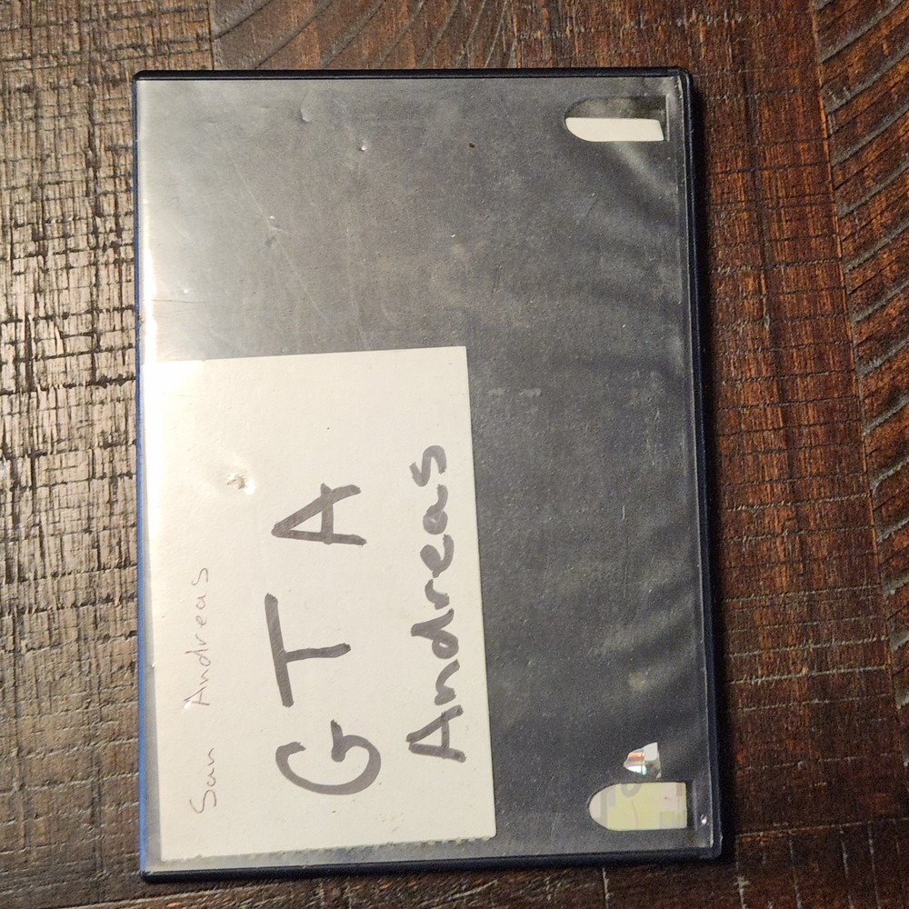 Grand Theft Auto San Andreas - Playstation 2 PS2 Game‎ Rockstar Tested Works